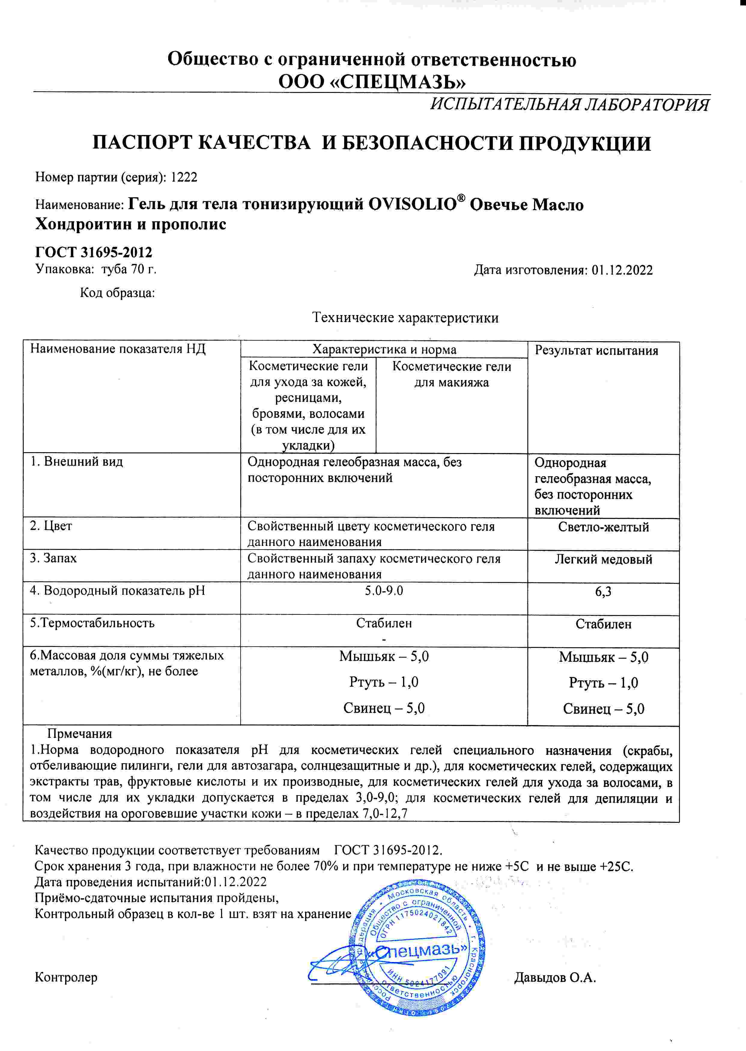 Паспорт №122022